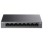 TP-Link LiteWave LS108GP switch No administrado Gigabit Ethernet (10/100/1000) Energía sobre Ethernet (PoE) Negro