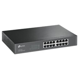 TP-Link TL-SG1016D No administrado Gigabit Ethernet (10/100/1000) Negro