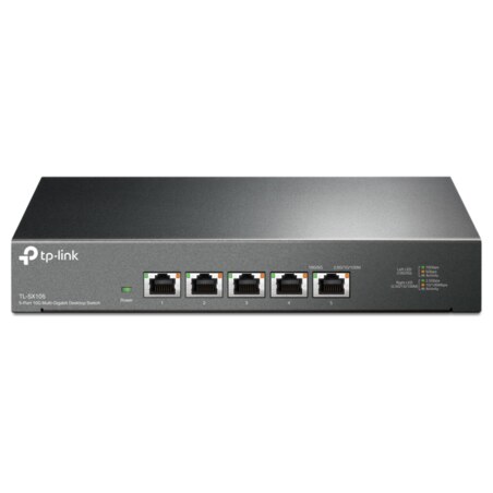 TP-Link TL-SX105 switch No administrado 10G Ethernet (100/1000/10000) Negro