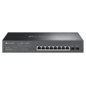 TP-Link Omada TL-SG2210MP Gestionado L2/L2+ Gigabit Ethernet (10/100/1000) Energía sobre Ethernet (PoE) 1U Negro