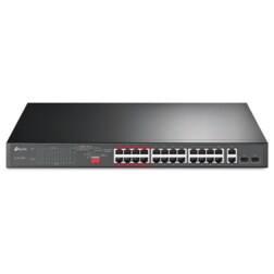 TP-Link TL-SL1226P switch No administrado Gigabit Ethernet (10/100/1000) Energía sobre Ethernet (PoE) 1U Gris