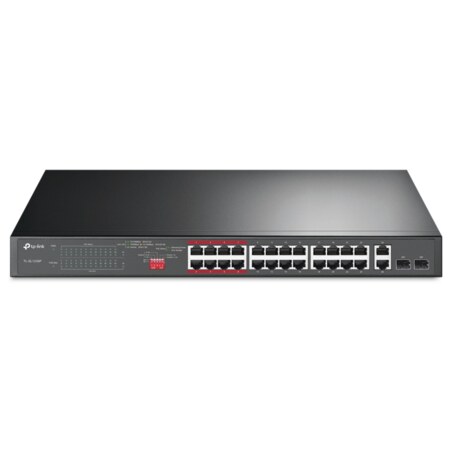 TP-Link TL-SL1226P switch No administrado Gigabit Ethernet (10/100/1000) Energía sobre Ethernet (PoE) 1U Gris