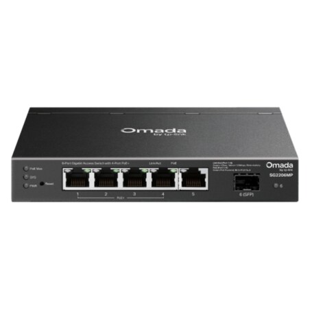 TP-Link Omada SG2206MP switch L2 Gigabit Ethernet (10/100/1000) Energía sobre Ethernet (PoE)