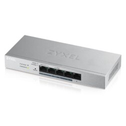 Zyxel GS1200-5HP v2 Gestionado Gigabit Ethernet (10/100/1000) Energía sobre Ethernet (PoE) Gris