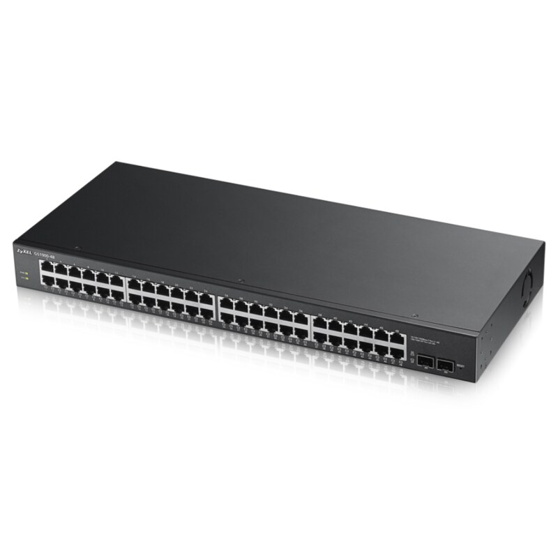 Zyxel GS1900-48-EU0102F switch L2 Gigabit Ethernet (10/100/1000) Negro