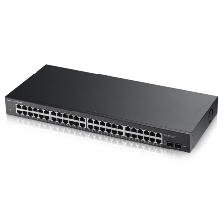 Zyxel GS1900-48-EU0102F switch L2 Gigabit Ethernet (10/100/1000) Negro