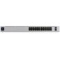 Ubiquiti UniFi Pro 24-Port PoE Gestionado L2/L3 Gigabit Ethernet (10/100/1000) Energía sobre Ethernet (PoE) 1U Plata