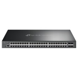 TP-Link Omada SG3452X switch Gestionado L2+ Gigabit Ethernet (10/100/1000) 1U Negro