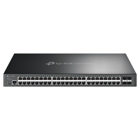 TP-Link Omada SG3452X switch Gestionado L2+ Gigabit Ethernet (10/100/1000) 1U Negro