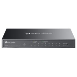 TP-Link Omada ES210GMP switch Gestionado Gigabit Ethernet (10/100/1000) Energía sobre Ethernet (PoE) Negro