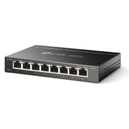 TP-Link Omada TL-SG108S switch No administrado Gigabit Ethernet (10/100/1000) Negro