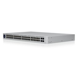 Ubiquiti UniFi USW-48-POE switch Gestionado L2 Gigabit Ethernet (10/100/1000) Energía sobre Ethernet (PoE) 1U Acero inoxidable