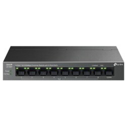 TP-Link LiteWave LS109P switch No administrado Fast Ethernet (10/100) Energía sobre Ethernet (PoE) Negro