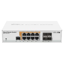 Mikrotik CRS112-8P-4S-IN switch Gigabit Ethernet (10/100/1000) Energía sobre Ethernet (PoE) Blanco