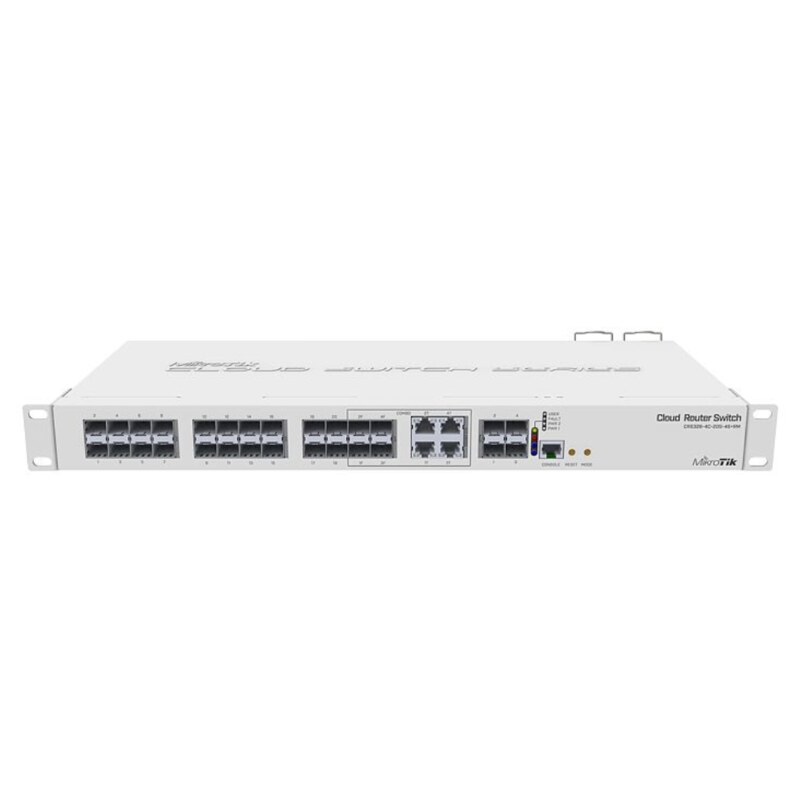 Mikrotik CRS328-4C-20S-4S+RM switch Gestionado L2/L3 1U Blanco