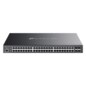 TP-Link Omada SG3452XMPP switch Gestionado L2+ Gigabit Ethernet (10/100/1000) Energía sobre Ethernet (PoE) 1U Negro