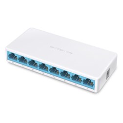 Mercusys MS108 switch No administrado Fast Ethernet (10/100) Blanco