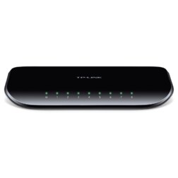 TP-Link TL-SG1008D No administrado Gigabit Ethernet (10/100/1000) Negro