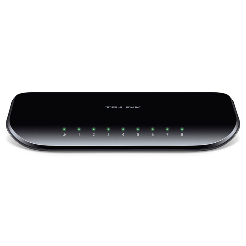 TP-Link TL-SG1008D No administrado Gigabit Ethernet (10/100/1000) Negro
