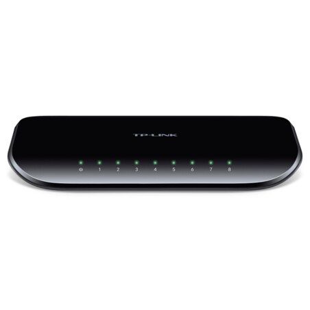 TP-Link TL-SG1008D No administrado Gigabit Ethernet (10/100/1000) Negro