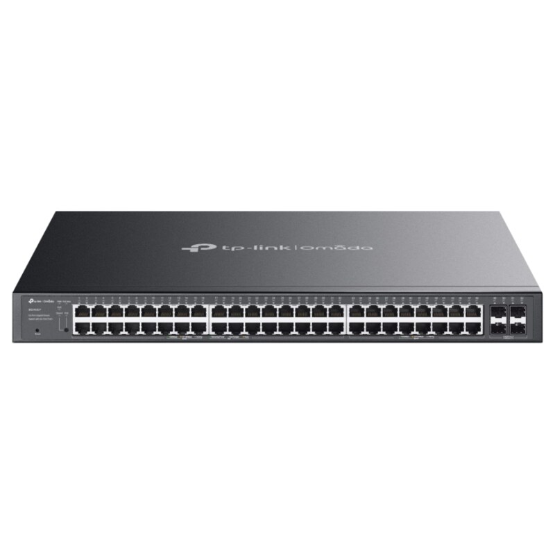 TP-Link Omada SG2452LP switch Gestionado L2/L2+ Gigabit Ethernet (10/100/1000) Energía sobre Ethernet (PoE) 1U Negro