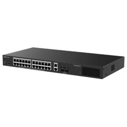 Ruijie Networks RG-ES228GS-LP switch Gestionado L2 Gigabit Ethernet (10/100/1000) Energía sobre Ethernet (PoE) Escritorio Negro