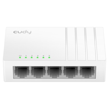 Cudy FS105D switch No administrado Fast Ethernet (10/100) Blanco