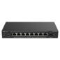 Ruijie Networks RG-ES209MG-P switch Gestionado L2 2.5G Ethernet (100/1000/2500) Energía sobre Ethernet (PoE) Negro