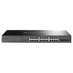 TP-Link Omada TL-SG2428P Gestionado L2/L2+ Gigabit Ethernet (10/100/1000) Energía sobre Ethernet (PoE) 1U Negro