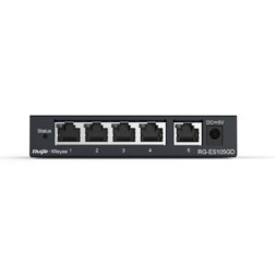 Ruijie Networks RG-ES105GD switch No administrado Gigabit Ethernet (10/100/1000) Negro