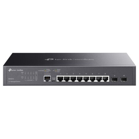TP-Link Omada SG3210 switch Gestionado L2/L3 Gigabit Ethernet (10/100/1000) 1U Negro