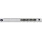 Ubiquiti UniFi 24-Port PoE Gestionado L2/L3 Gigabit Ethernet (10/100/1000) Energía sobre Ethernet (PoE) 1U Plata