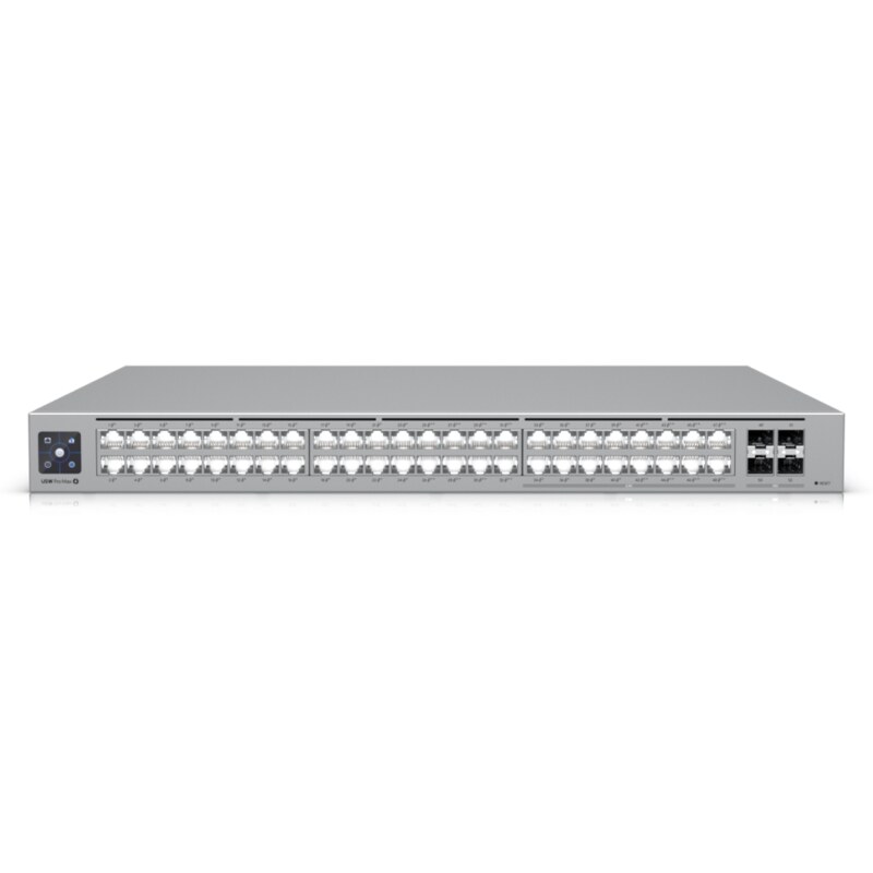 Ubiquiti UniFi Pro Max 48 PoE Gestionado L3 Gigabit Ethernet (10/100/1000) Energía sobre Ethernet (PoE) 1U Gris