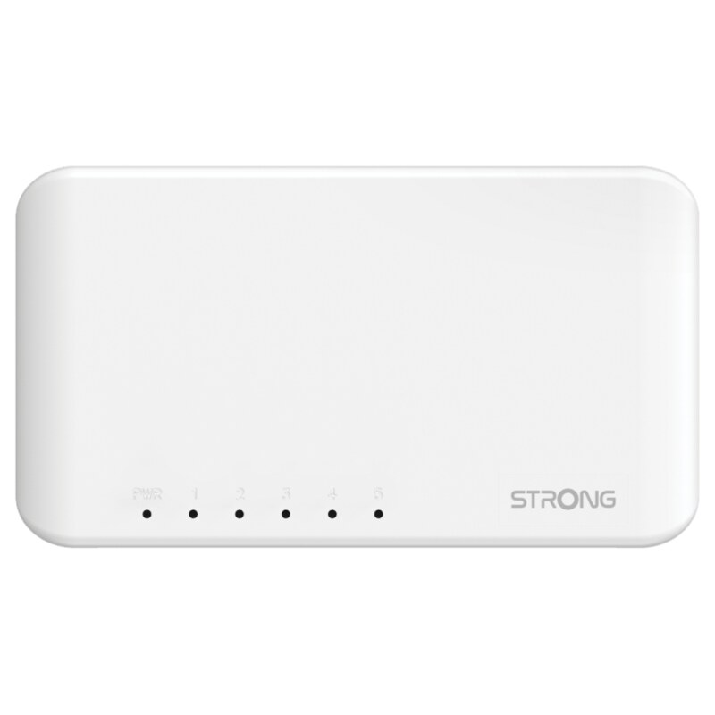 Strong SW5000P switch Gigabit Ethernet (10/100/1000) Blanco