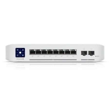 Ubiquiti UniFi Enterprise 8 PoE Gestionado L3 2.5G Ethernet (100/1000/2500) Energía sobre Ethernet (PoE) Acero inoxidable