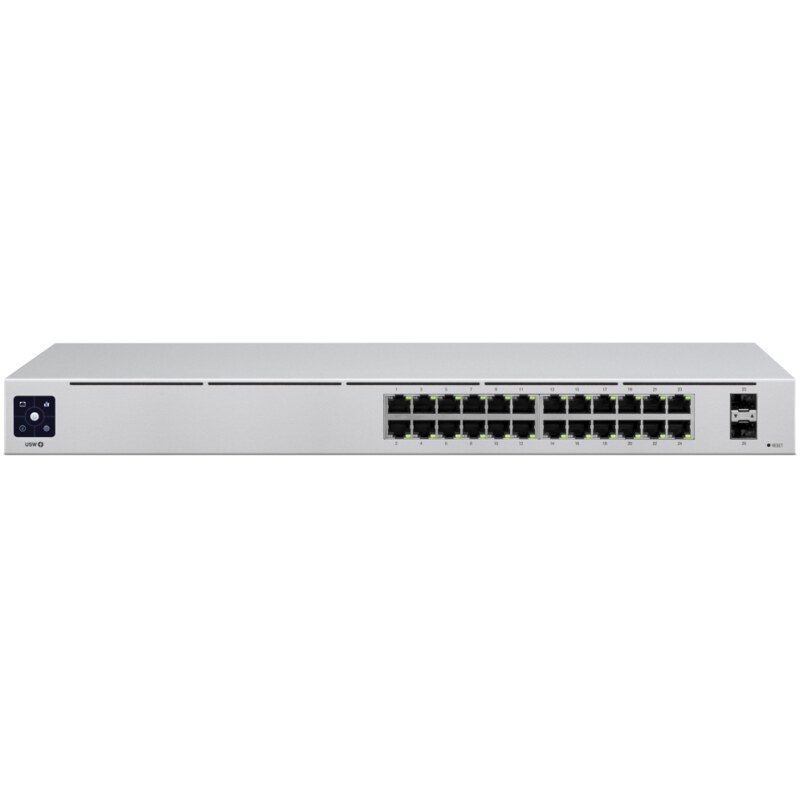 Ubiquiti UniFi USW-24 switch Gestionado L2 Gigabit Ethernet (10/100/1000) Plata