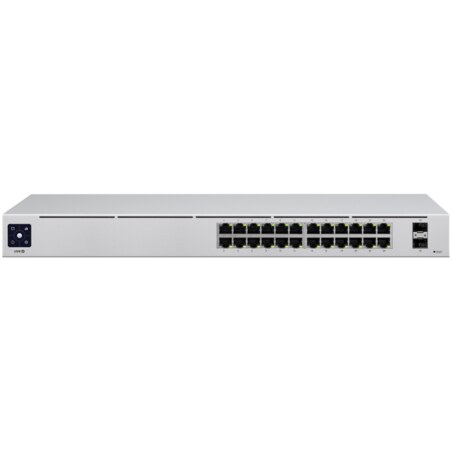 Ubiquiti UniFi USW-24 switch Gestionado L2 Gigabit Ethernet (10/100/1000) Plata