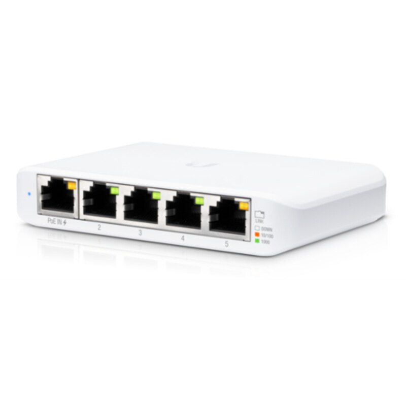 Ubiquiti UniFi Switch Flex Mini (3-pack) Gestionado Gigabit Ethernet (10/100/1000) Energía sobre Ethernet (PoE) Blanco