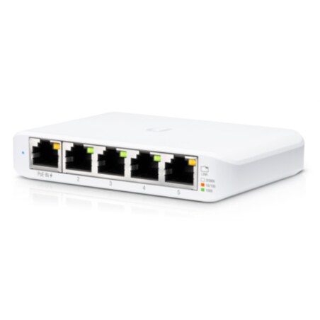 Ubiquiti UniFi Switch Flex Mini (3-pack) Gestionado Gigabit Ethernet (10/100/1000) Energía sobre Ethernet (PoE) Blanco