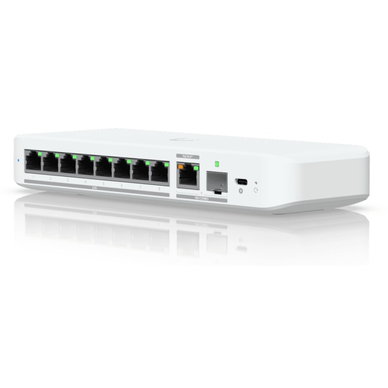 Ubiquiti UniFi Flex 2.5G Gestionado L2 2.5G Ethernet (100/1000/2500) Montaje en pared/escritorio Blanco