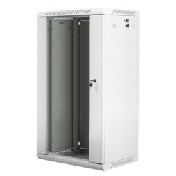Lanberg WF01-6422-10S armario rack 22U Bastidor de pared Gris