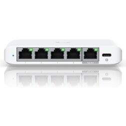 Ubiquiti UniFi Flex Mini 2.5G Gestionado 2.5G Ethernet (100/1000/2500) Energía sobre Ethernet (PoE) Escritorio Blanco