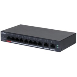 Dahua Technology DH-CS4010-8GT-110 switch Gestionado L2 Gigabit Ethernet (10/100/1000) Energía sobre Ethernet (PoE) Negro