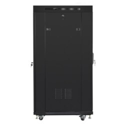 Lanberg FF01-6827-23BL armario rack 27U Rack o bastidor independiente Negro