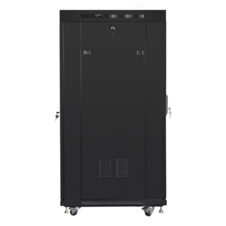 Lanberg FF01-6827-23BL armario rack 27U Rack o bastidor independiente Negro