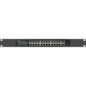 Lanberg RSFE-24P-2C-360 switch No administrado Gigabit Ethernet (10/100/1000) Energía sobre Ethernet (PoE) 1U Negro