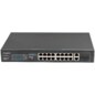 Lanberg RSFE-16P-2C-150 switch No administrado Gigabit Ethernet (10/100/1000) Energía sobre Ethernet (PoE) 1U Negro