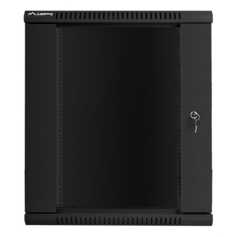 Lanberg WF01-6415-10B armario rack 15U Bastidor de pared Negro