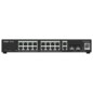 Ruijie Networks RG-ES220GS-P switch Gestionado L2 Gigabit Ethernet (10/100/1000) Energía sobre Ethernet (PoE) Negro