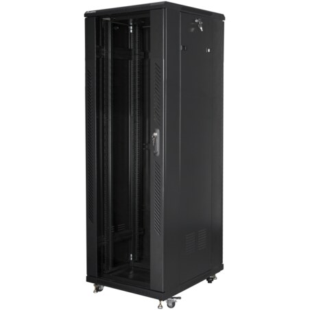 Lanberg FF01-6837-12B armario rack 37U Rack o bastidor independiente Negro
